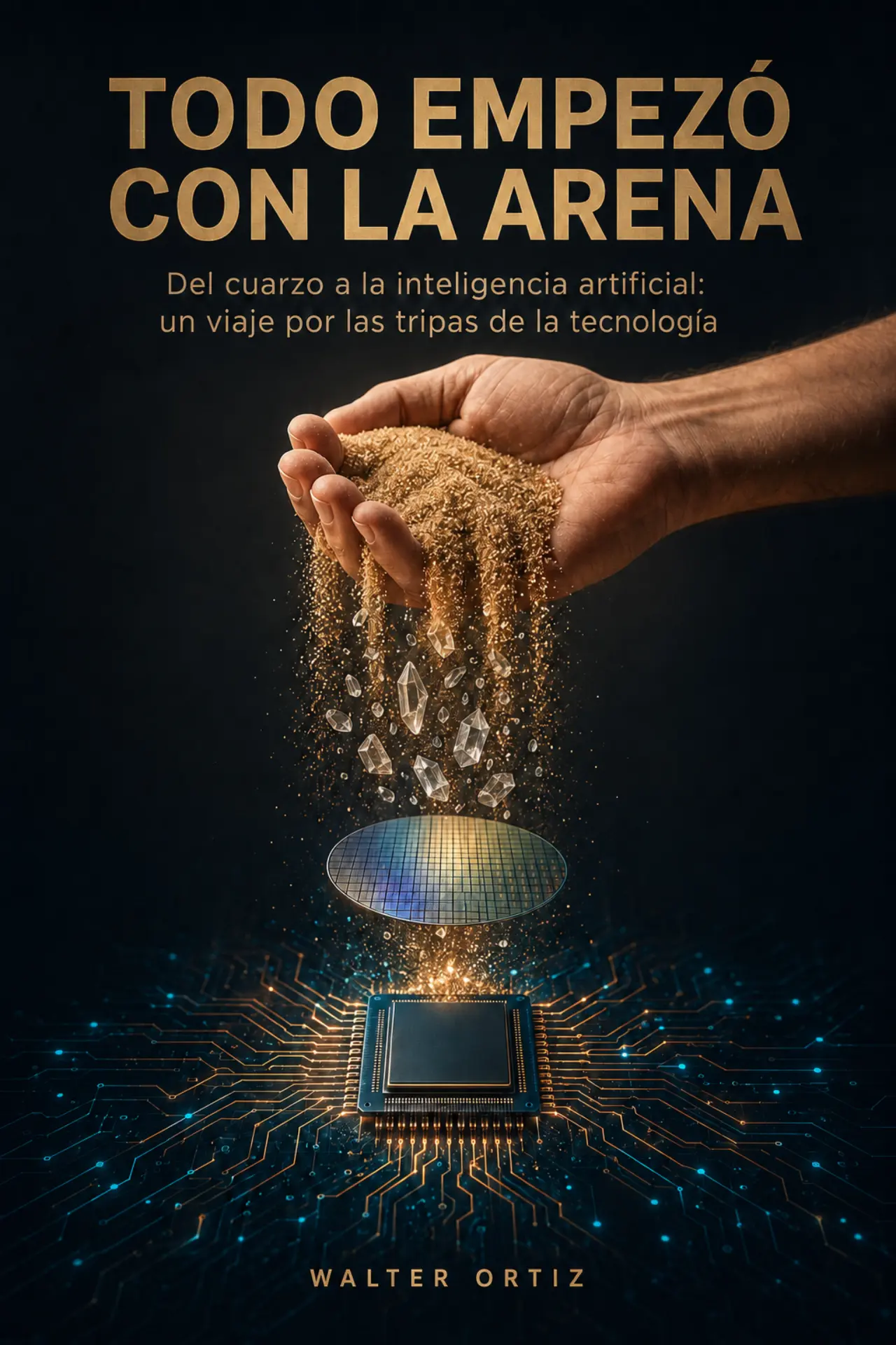 Tapa del libro Todo Empezó con la Arena, de Walter Ortiz